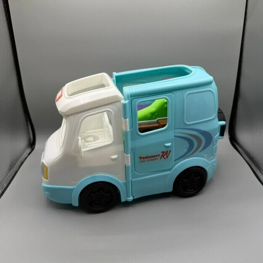 Fisher Price Little People Disney Toy Story 4 RV Camper 2015 NO PEOPLE-EUC